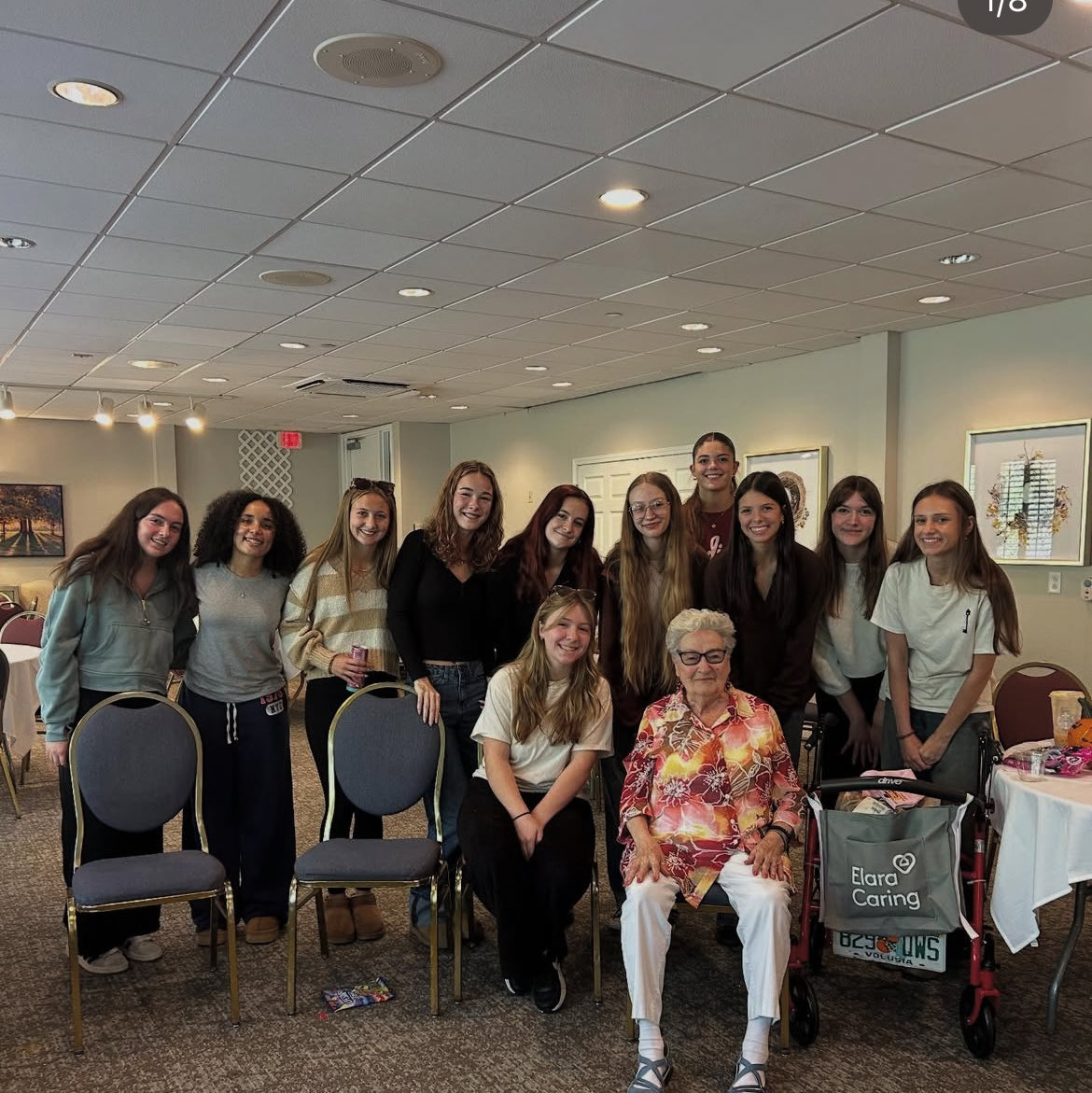 Had a great time at Meadowood Senior Living despite the few guests we had!

Key Club attendees had great fun painting pumpkins and playing a seran-wrap ball prize game! The resident commented “that was the most fun I’ve had since I’ve been here!” 💞