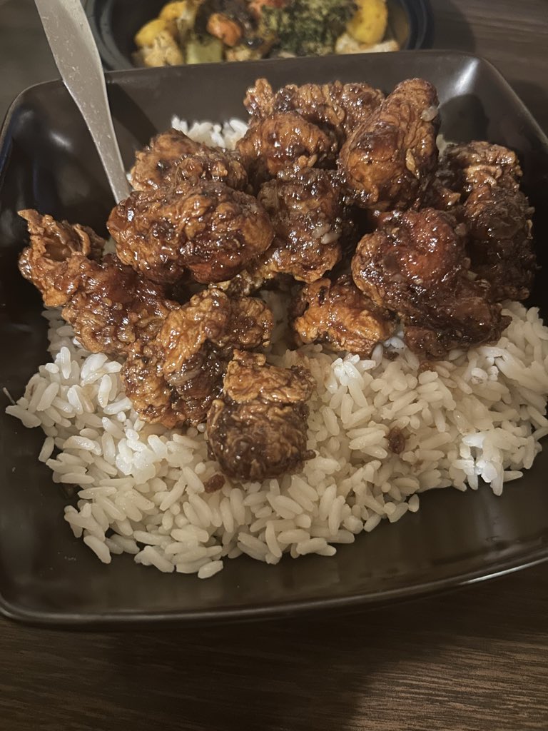 Okay so I’ve made a dupe of soy garlic chicken let’s see if it’s good