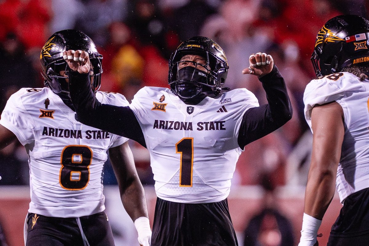 Keith Abney Vs TTU :

1 catch allowed for 5 yards 

2 Pass Deflections 

6 Total Tackles 

ASU UPSETS #7 TTU