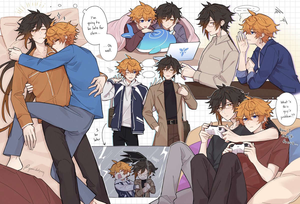 modern/uni au doodles

and they were roommates🤔

#Zhongchi #鍾タル