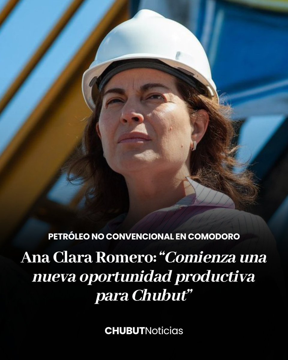 Ana Clara Romero: “Comienza una nueva oportunidad productiva para Chubut”

📌 La candidata a diputada nacional de Despierta Chubut <a href="/AnaClaraRomer/">Ana Clara Romero</a> acompañó al gobernador <a href="/NachoTorresCH/">Nacho Torres</a> en el inicio del primer pozo no convencional en Cerro Dragón. Destacó la apuesta por la