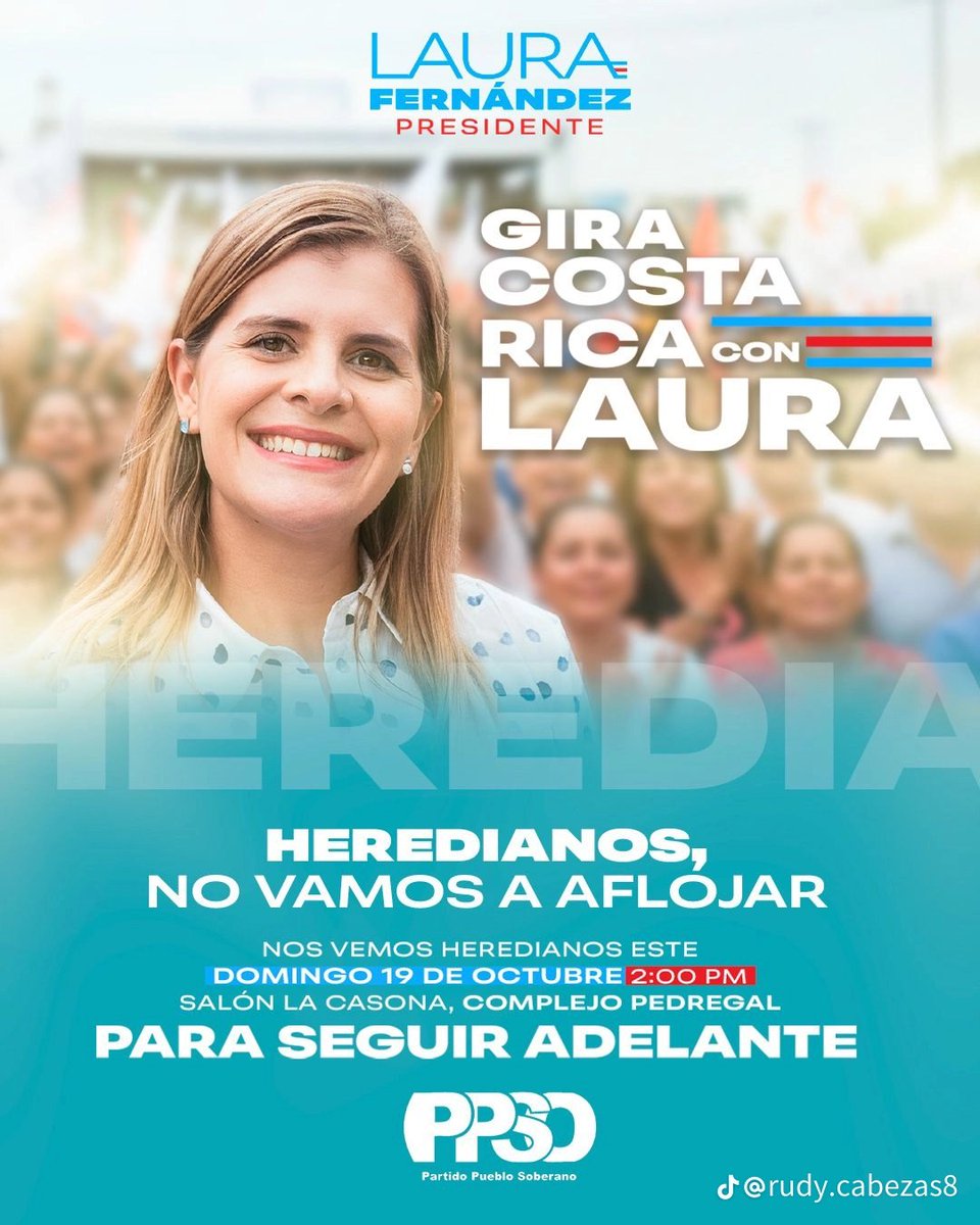RafaelBarq50625's tweet image. Futura presidente 2026-2030. Doña. Laura Fernández. 👌👌.