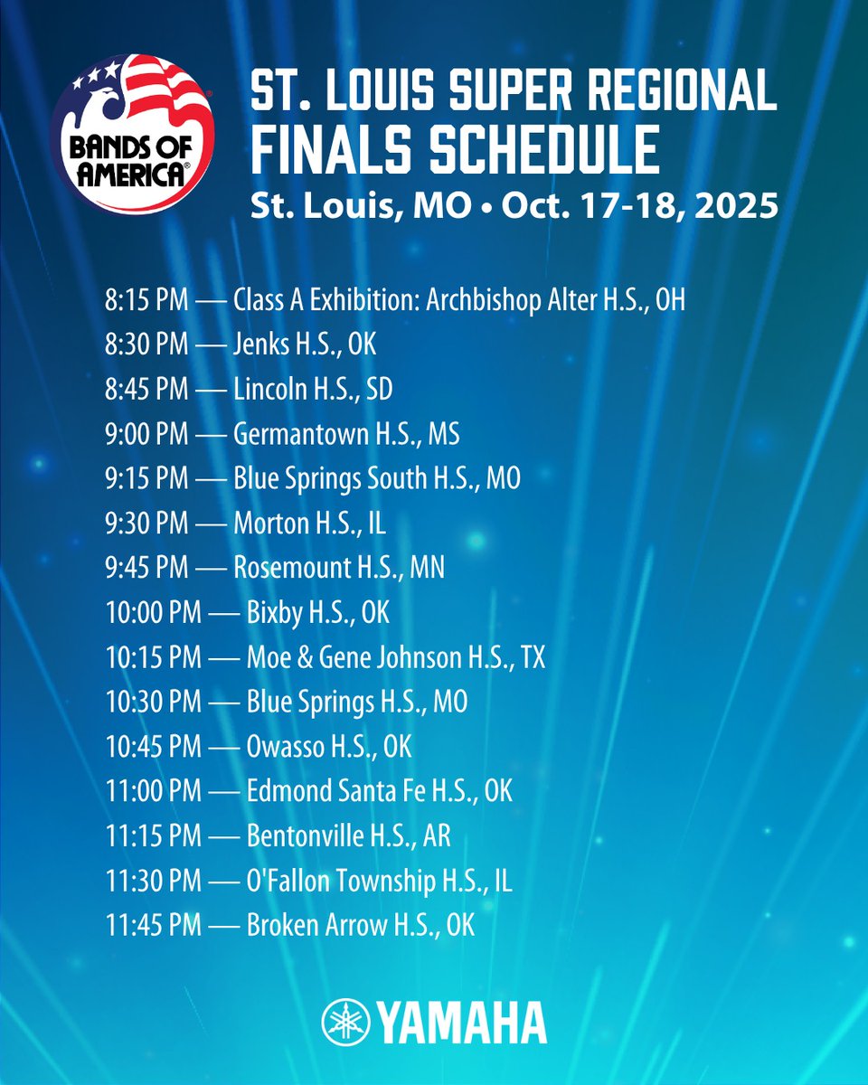 JAG TV (@jagtvnews) on Twitter photo Huge Congrats to our <a href="/BSSJaguarPride/">Jaguar Pride</a> band for making finals! 70+ bands from across the country competed and the top 14 are heading to finals this Saturday evening! Congrats also to Blue Springs Golden Regiment for also making finals. <a href="/BSSDnews/">Blue Springs Schools</a> is strongly represented. Huge Congrats to our <a href="/BSSJaguarPride/">Jaguar Pride</a> band for making finals! 70+ bands from across the country competed and the top 14 are heading to finals this Saturday evening! Congrats also to Blue Springs Golden Regiment for also making finals. <a href="/BSSDnews/">Blue Springs Schools</a> is strongly represented.