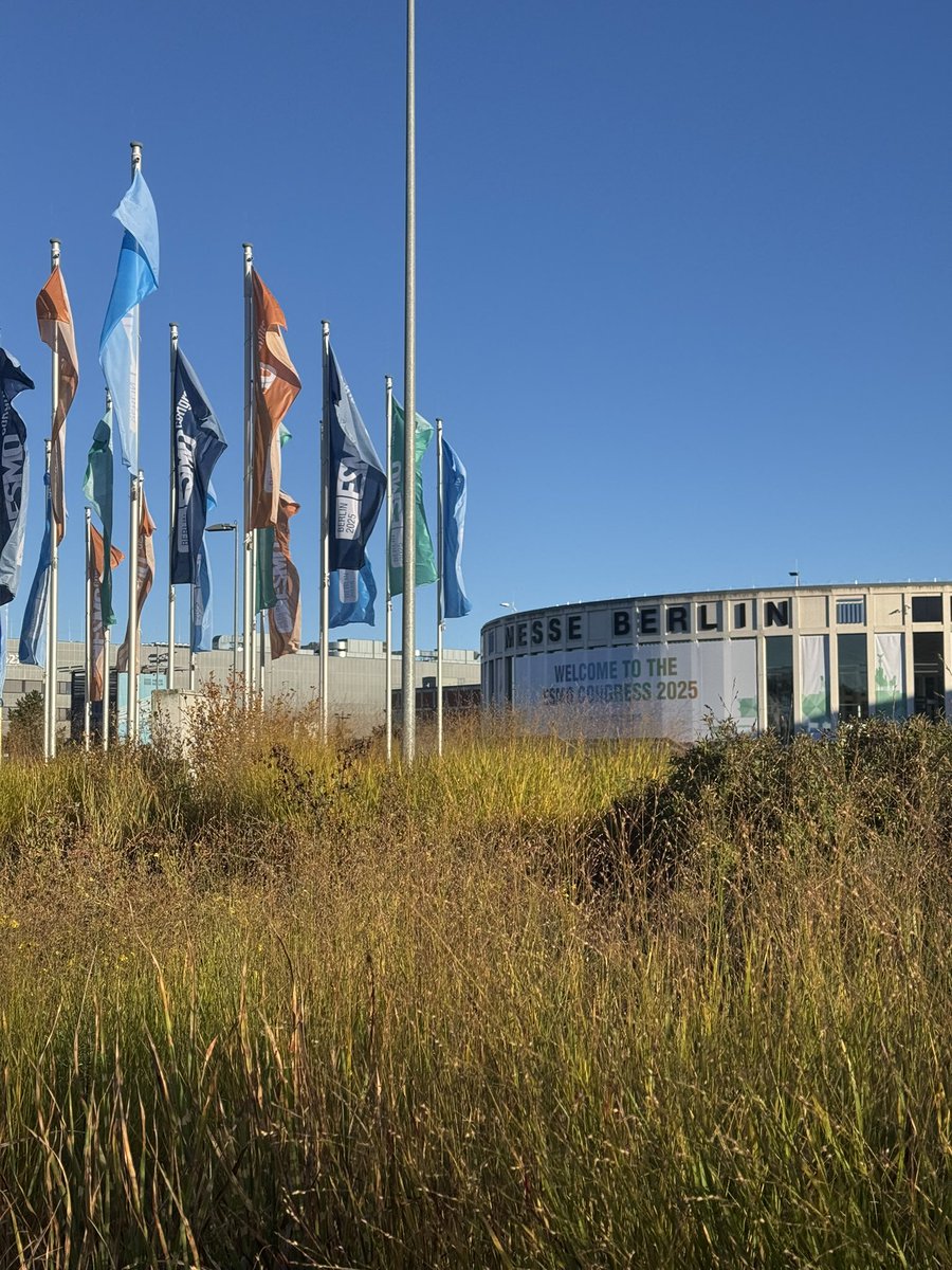 A very exciting day presenting our poster and learning the growing focus supportive care in oncology at the ESMO Congress 2025 in Berlin, Germany! <a href="/myESMO/">ESMO - Eur. Oncology</a> #ESMO25 #myESMOstory