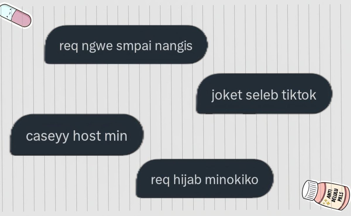 POREQV1's tweet photo. sesuai req pilih sendiri nih💫

https://t.co/OpJ0NuukXK
https://t.co/tgq1hOKHkD
https://t.co/m7MDjKL52X
https://t.co/Rp9ZxuUxxK
https://t.co/8DMhjjy5bn https://t.co/Vg3I4W9eam