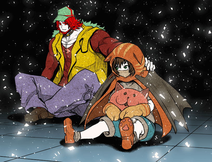 LaNormis5's tweet photo. I'm getting flashback with this dynamic. Something really bad is going to happen.
#jackpotcrashcourse #yourturntodie https://t.co/En9pcirrJM