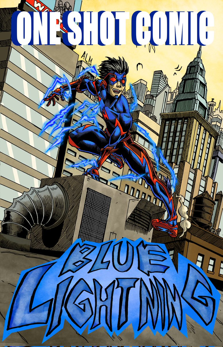 AustinLeeDraws's tweet image. BLUE LIGHTING one-shot comic COVER!

Art, colors, and inks by me
If interested, please follow, like, repost, and share. 
#ComicArt #comic #indiecomic #webcomic #superheroes