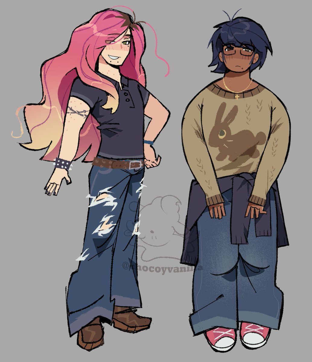 ocs who r best friends i think ..