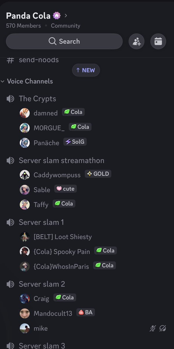 Another busy night in the bamboo forest. If you need a group for <a href="/ARCRaidersGame/">ARC Raiders</a> server slam hop in the VC. 🥤🐼