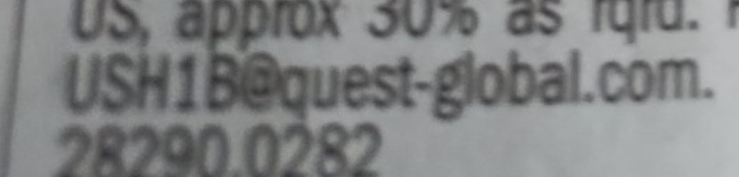 barnabasdotexe's tweet image. A totally normal job req. please just end your resume to usH1B@quest-glibal.com