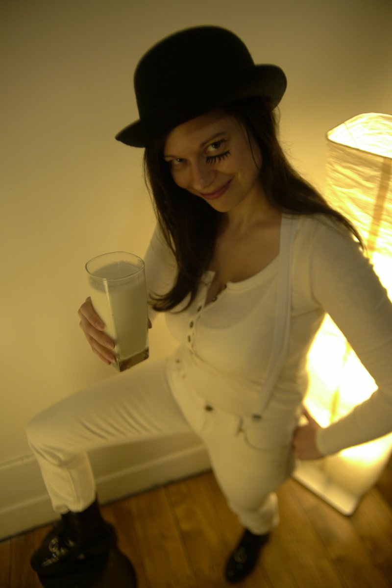 AlfredAlfer77's tweet image. I'm so pleased that after all these years I finally got to make a decent Clockwork Orange homage