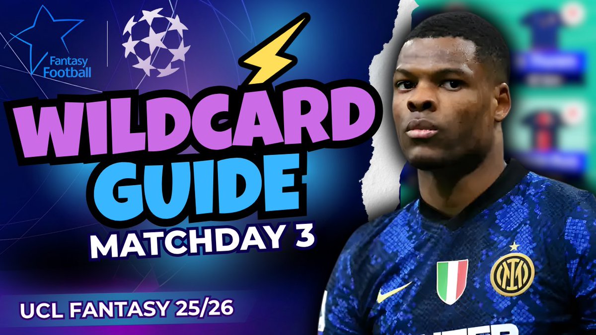 📽️New #UCLFantasy Video!
🌟MATCHDAY 3 WILDCARD GUIDE &amp; DRAFT!

👉youtu.be/rIncecjhlWE