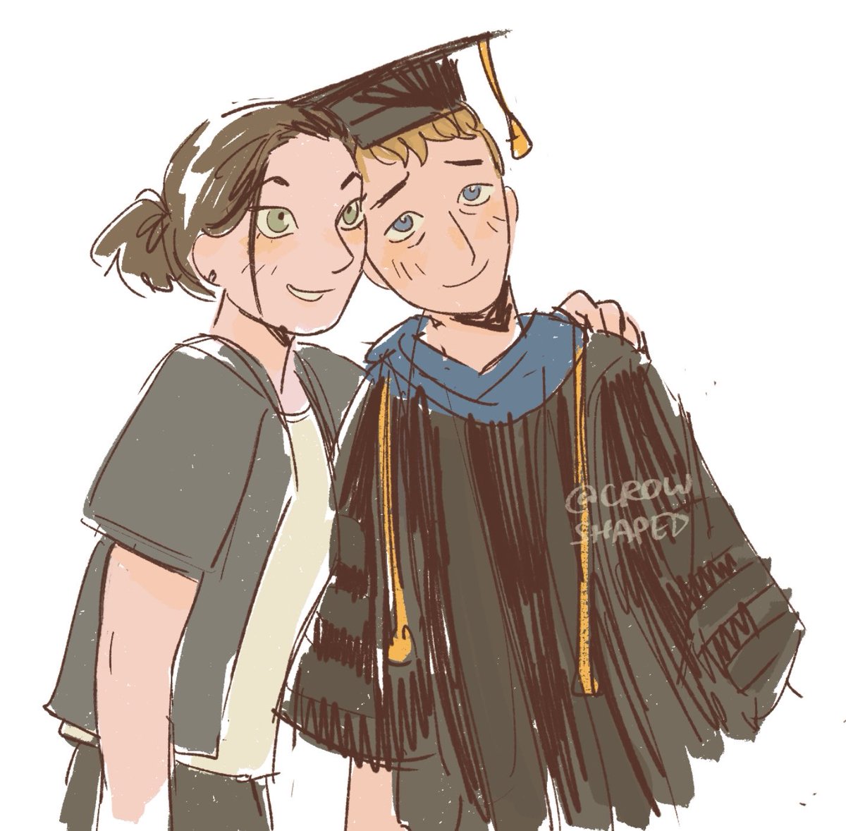 this is still my favorite #thepitt art i’ve ever made. santos whitaker friends forever 🫂