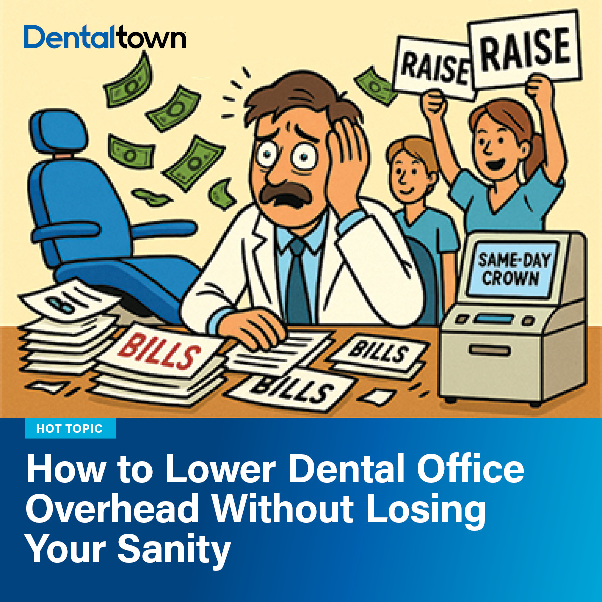 Dentaltown's tweet image. Tired of rising costs eating away at profits? 💸
This article breaks down how to lower your dental office overhead—without losing your sanity.
👉 bit.ly/42Hyiyi

#Dentistry #DentalBusiness #PracticeManagement