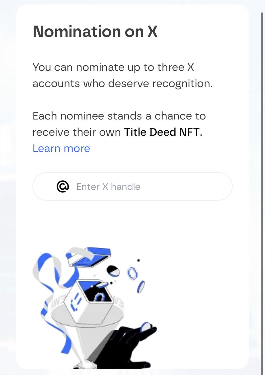 저도 <a href="/MMTFinance/">MomentumⓂ️Ⓜ️T</a> 추가 DEED 노미네이트가 가능해져서 3분을 대상으로 지정해 드리려고 합니다. 

이것만 좀 부탁드려요!
1. 제 계정 팔로우
2. 이 글 좋아요
(리트윗까지 해 주시면 무한 감사)

아래 파구님이 설명하신대로 기존에 아무것도 안하신 분들은 노미네이트 해 드려도 가능성이 없을거라