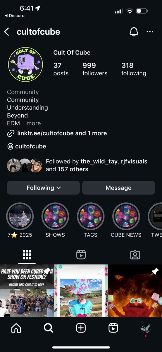 svddenstache's tweet photo. These screenshots were taken 25 hours apart 🤯🤯 the support has been unreal, y’all tap in with Cult of Cube if you haven’t already, giveaway soon!!! https://t.co/NKWUeg3Cbm