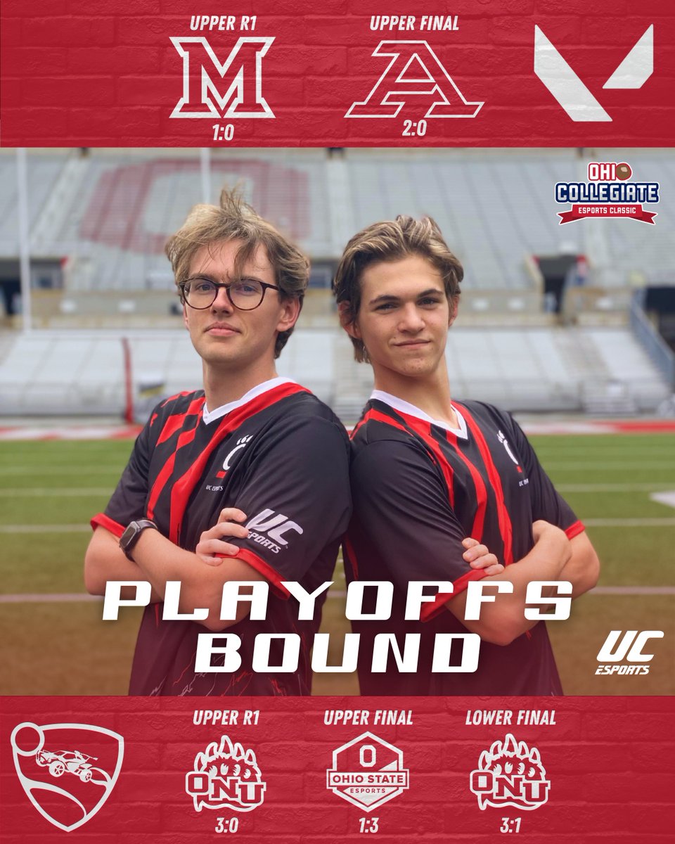 WHY NOT US???

<a href="/UCValorant/">UC Valorant</a> Red and <a href="/ucrocketleague/">UC Rocket League</a> Black lock themselves into playoffs in Columbus!!!

#CatsBy90