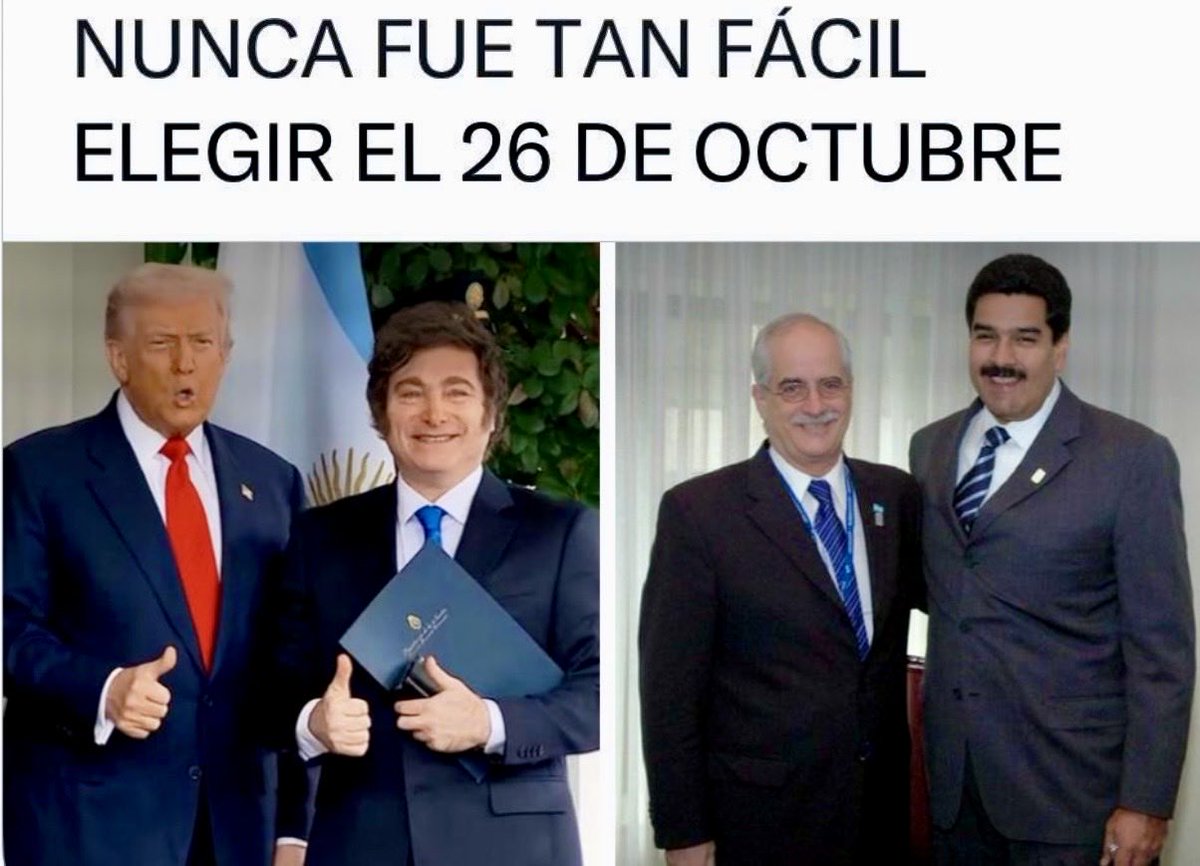 Voto LLA de ⁦<a href="/JMilei/">Javier Milei</a>⁩ porque LA LIBERTAD AVANZA O ARGENTINA RETROCEDE 🇦🇷🇦🇷