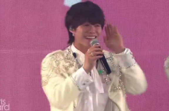 ガルアワの大橋くん永遠に見れる💚💛
ふにゃふにゃの笑顔向けてくれたりお客さんの声逃すまいとイヤモニ外したり全部大好き😭✨
#ガルアワ2025AW 
#君がトクベツ
#大橋和也