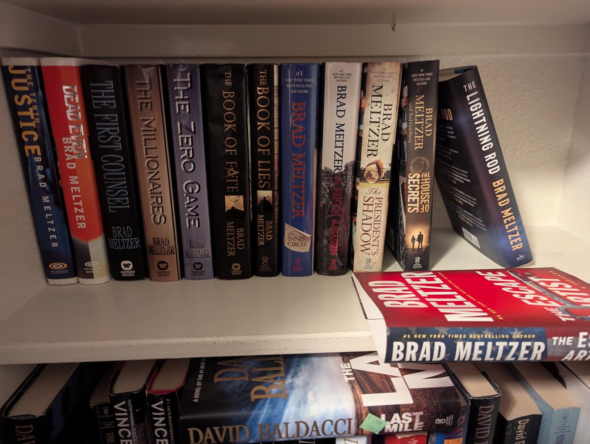 awesomejoeis's tweet image. Can&apos;t wait for the next chapter of Zig &amp;amp; Nola next year but in the mean time I&apos;ve been working my way through my favorite author, @bradmeltzer catalog. Man, I forgot how much I love The First Counsel. On to The Escape Artist!