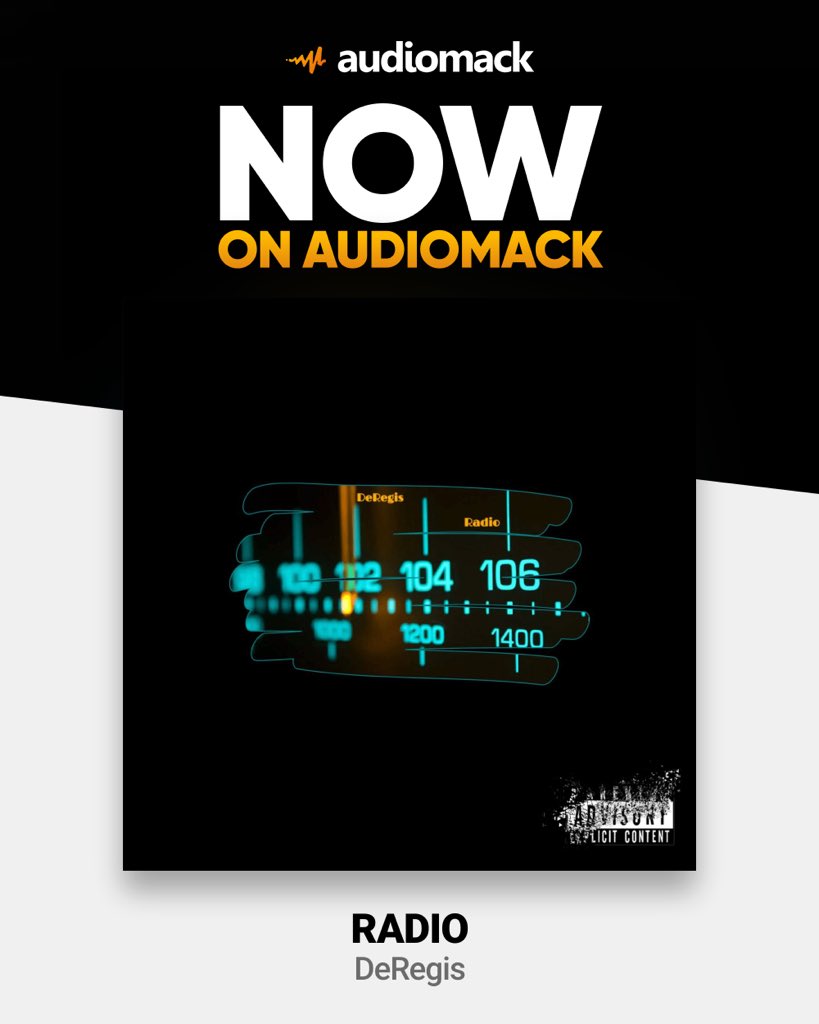 RADIO, a two track tape OUT NOW. 
Got early favorite yet ? 
#frequency #radio 

LINK : audiomack.com/listentoderegi…
