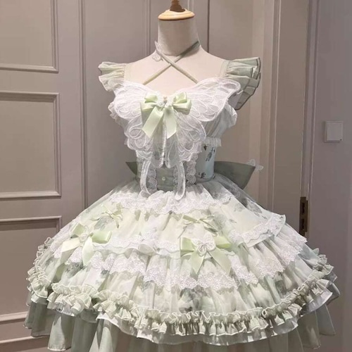 ミントグリーンバタフライワンピース💖
yamikawagirl.fashionstore.jp/items/122182381