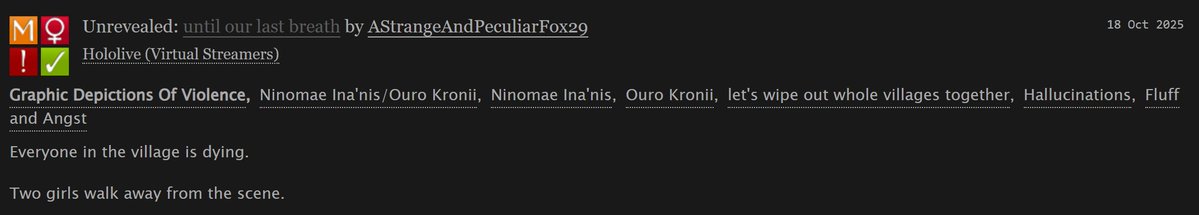 this isn't actually happening but i just find the idea of this existing really funny so it's here, immortalized. for funny. (there is no new fic, no post, this is in my private draft collection lol)