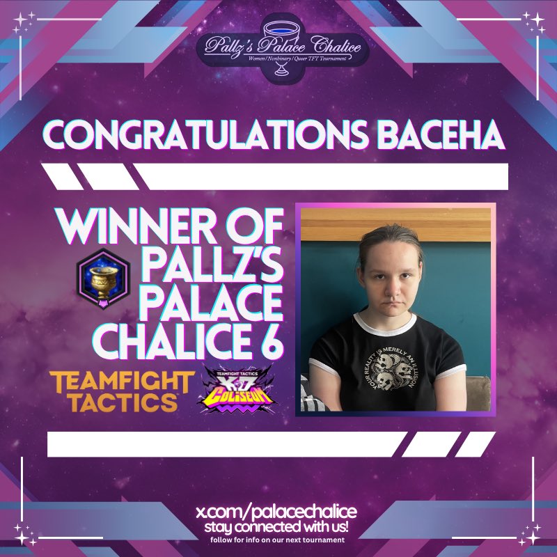 Pallz's Palace Chalice tweet media