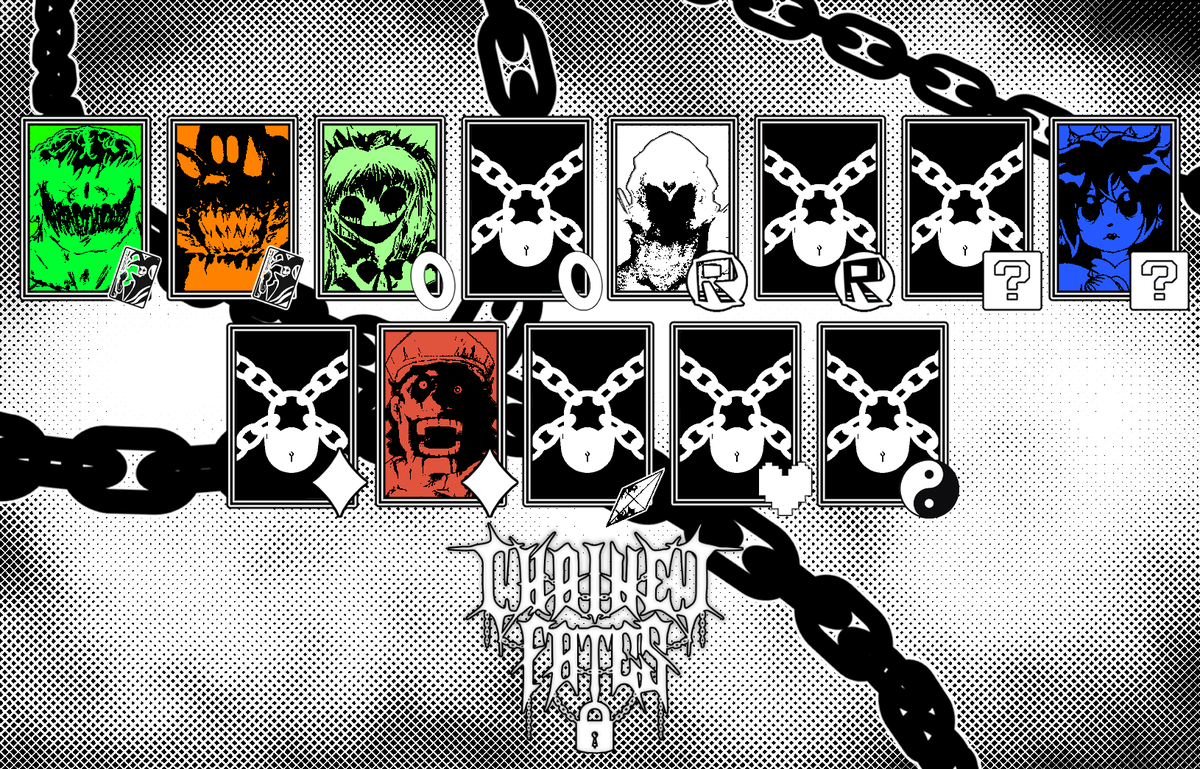 Chained_Fates's tweet photo. And with that, they also look fresh in the roster images!
You may notice that Drifter is now designated as a wildcard, meaning a slot for the Sonic.EXE rep is open. Worry not! We have one planned already, so stay tuned for their reveal!
#ChainedFates https://t.co/J2iPNY4GNH