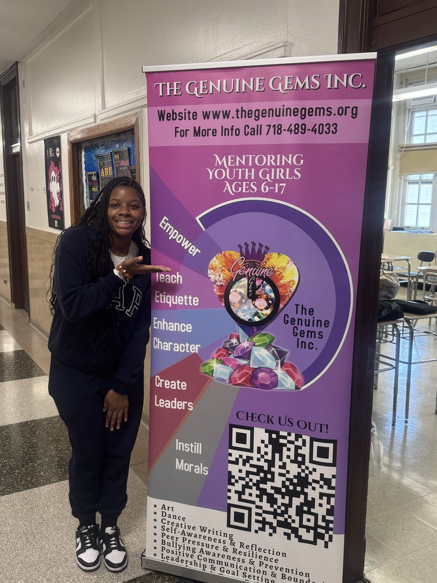 The sparkle is back in session
Watch the Gems glow up for Session 7 - confidence, class, and connection all in one!
#GlowSeason #GenuineGemsInc #GirlsEmpowerGirls #SisterhoodStrong #brooklynny #girlpower