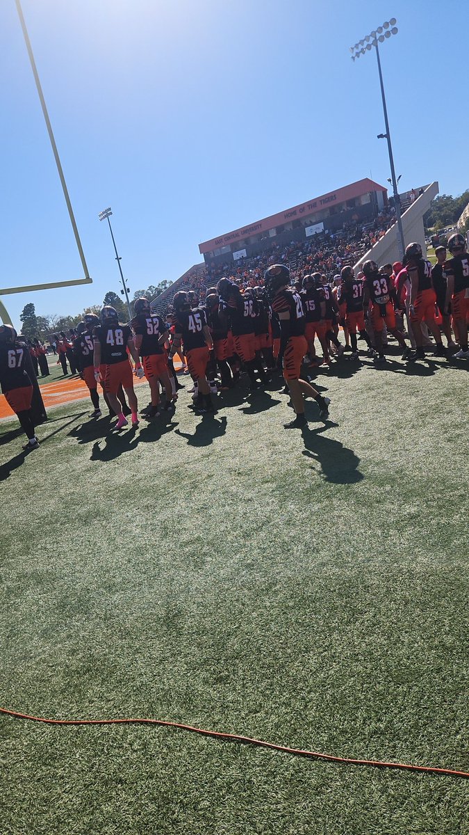 Thanks <a href="/ECUTigersFB/">ECU Tigers Football</a> and <a href="/jackmitch8ll/">Coach Jack Mitchell</a> for the gameday invite. Hope to be back soon.
<a href="/CoachBVOdom/">Coach Broderic Odom M.Ed.</a> 
<a href="/LitrentaJohn/">John Litrenta</a> 
<a href="/TheDG_88/">Coach Garrison</a> 
<a href="/wwsavagessports/">Wynnewood Athletics</a>