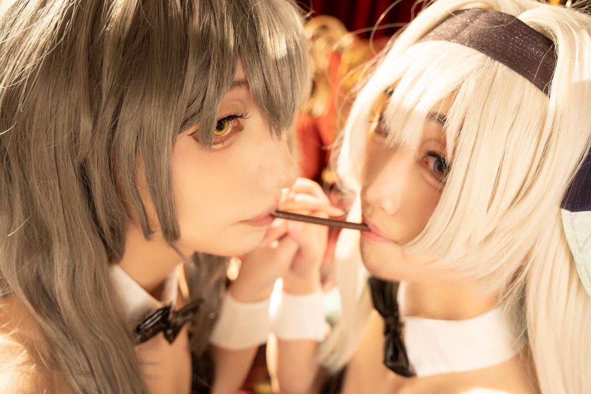 tfw bro agrees to be my wifey so now we're both bunny girls

#Bunnysuit #バニーガール #HonkaiStarRail #スターレイル #Stellefly #Firefly #ホタル #女装・男の娘