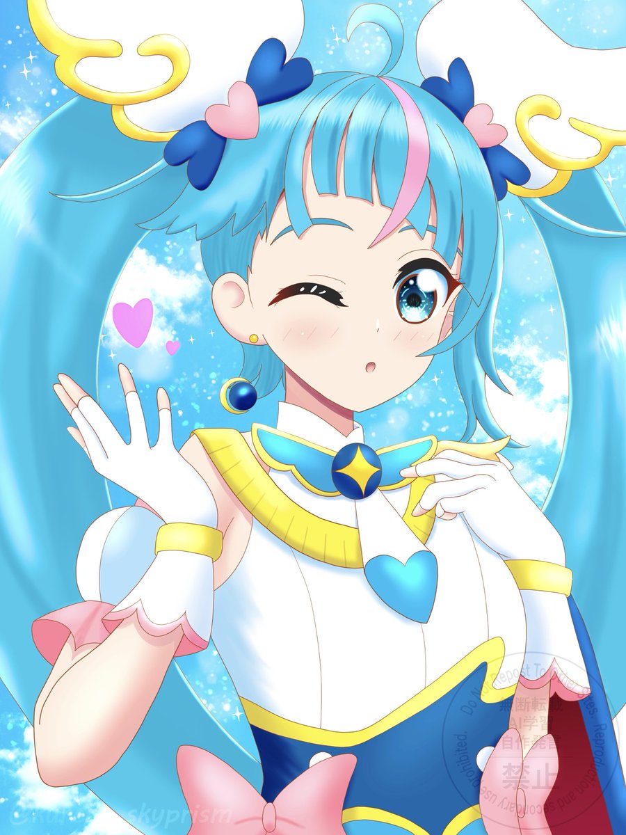 スカイのファンサレッスン🩵

#ひろプリ 
#precure