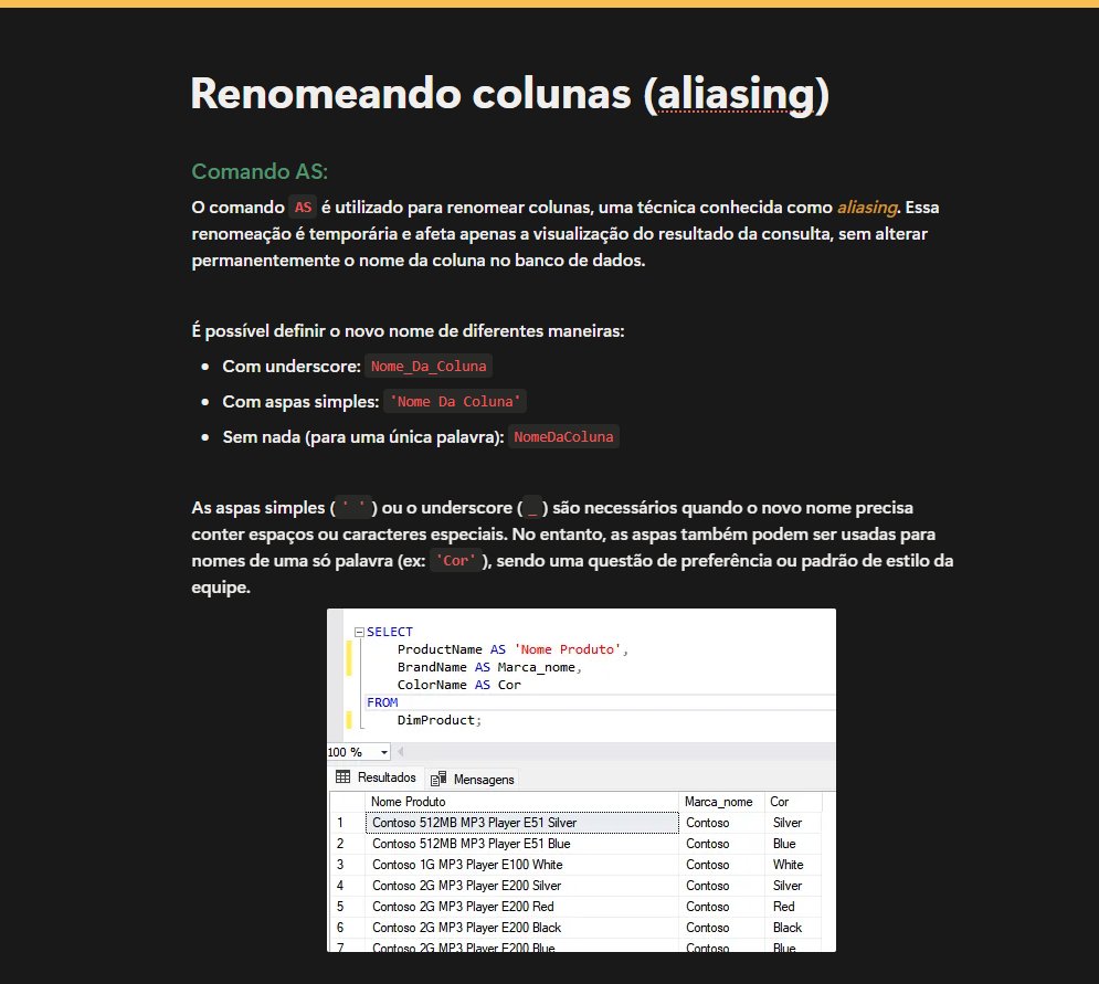 codedreams_'s tweet image. 🟡 Da série "SQL Profissional": A arte de renomear colunas com AS
O comando AS, ou aliasing, é a ferramenta que nos permite dar nomes intuitivos aos resultados de uma query.
Notion: notion.so/Mapa-de-Estudo…
GitHub: github.com/Darlan-Monteiro
#SQL #SQLServer #Dados