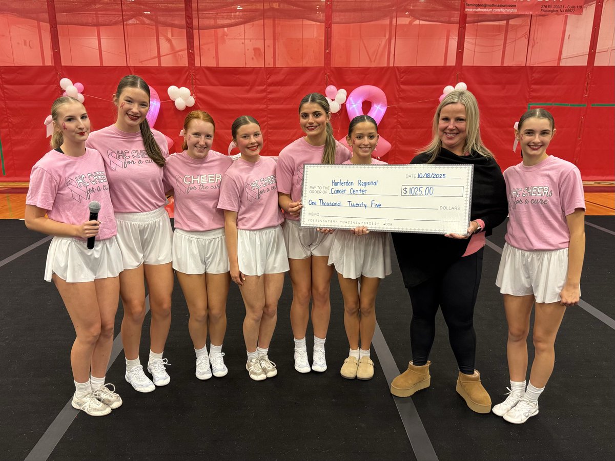 HC__Cheer's tweet photo. So thankful to have so much support from both our local community and fellow cheer programs to support two great causes this weekend! Thank you to everyone who donated and purchased t-shirts!🩷🎀💛🎗️ https://t.co/F0K0HInuKB