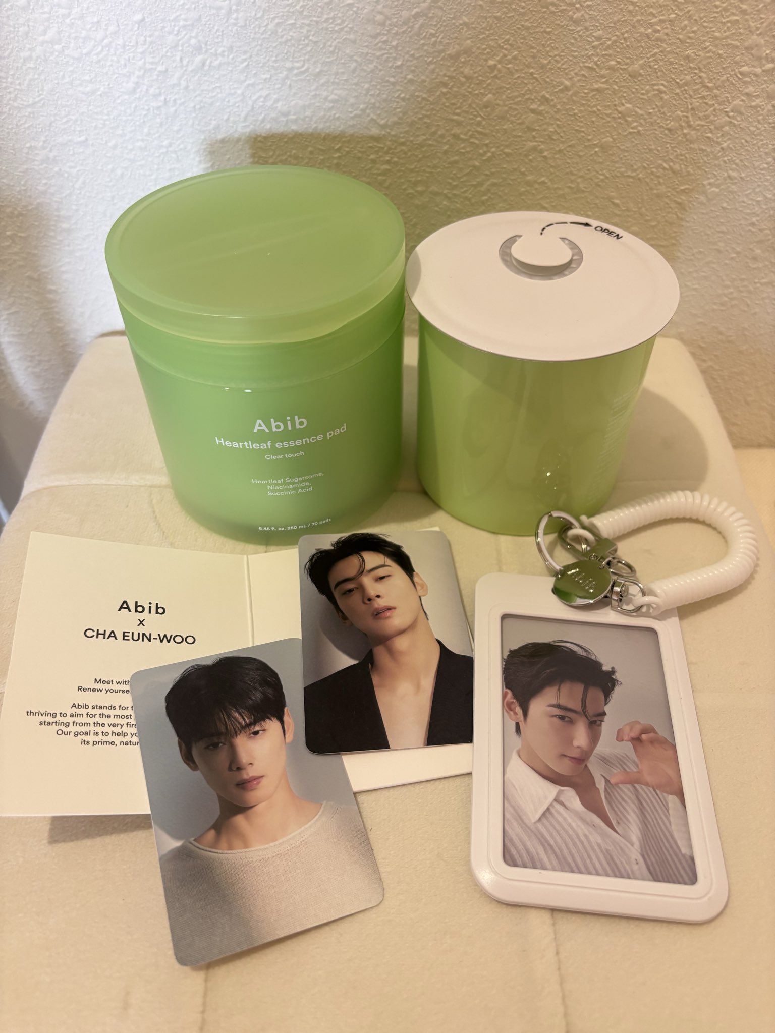 チャウヌ abib トレカ 3枚 チャウヌ abib アビブ 特典 トレカ 3