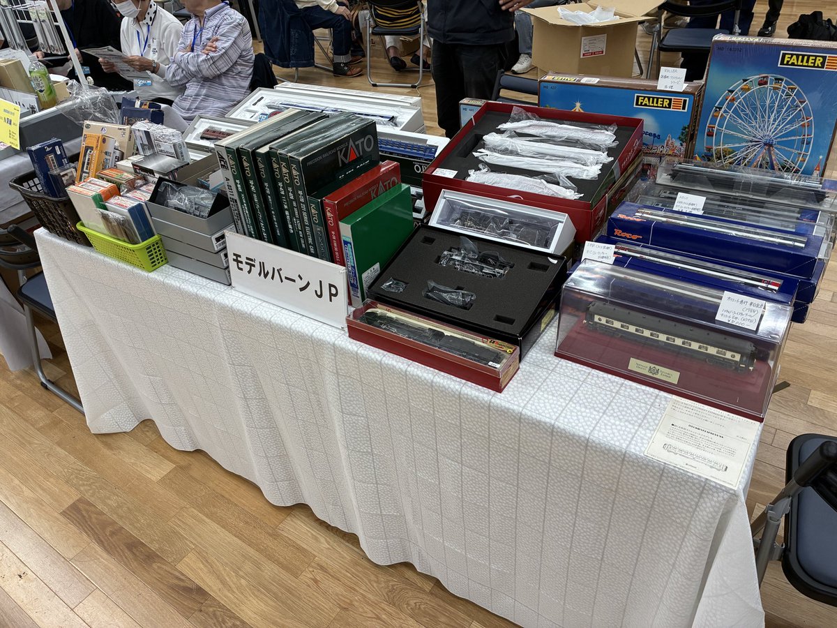 ModellbahnJP's tweet image. 2日目開場しました！
本日もお待ちしてます！