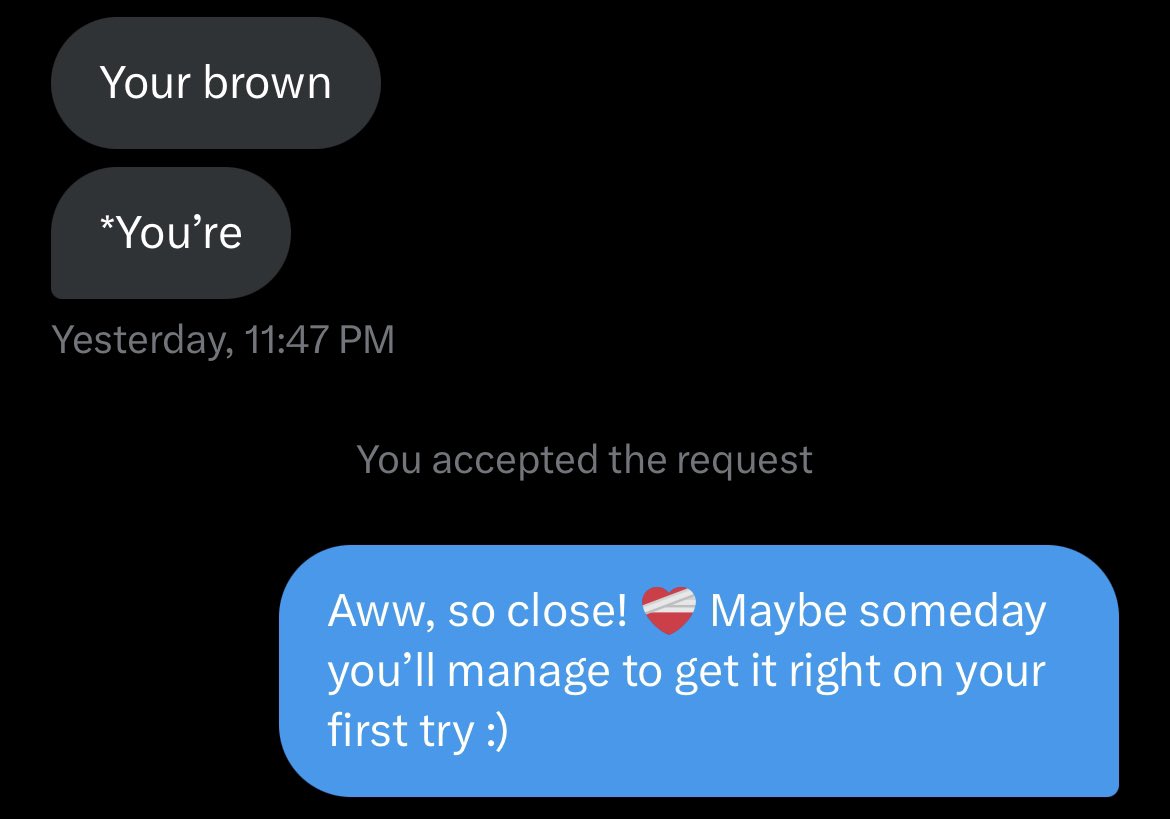 People say I’m mean but I’m actually really nice – even to the haters and losers! :)