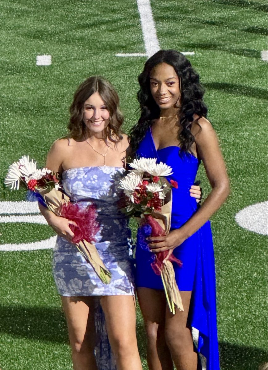 Congratulations to our #5 <a href="/PeytonCutcher12/">Peyton Cutcher</a> on being named 1st runner-up during last nights Homecoming ceremony 💙🤍💙