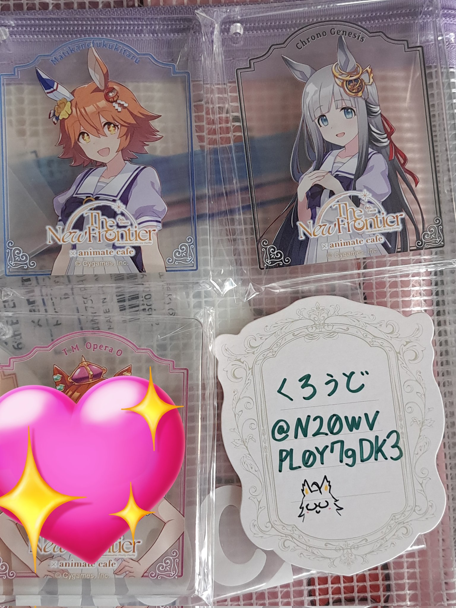 ウマ娘　6th　アクリルコースター　コロッタ　アグネスタキオン ウマ娘 6th アニメイト アクリルコースター コロッタ