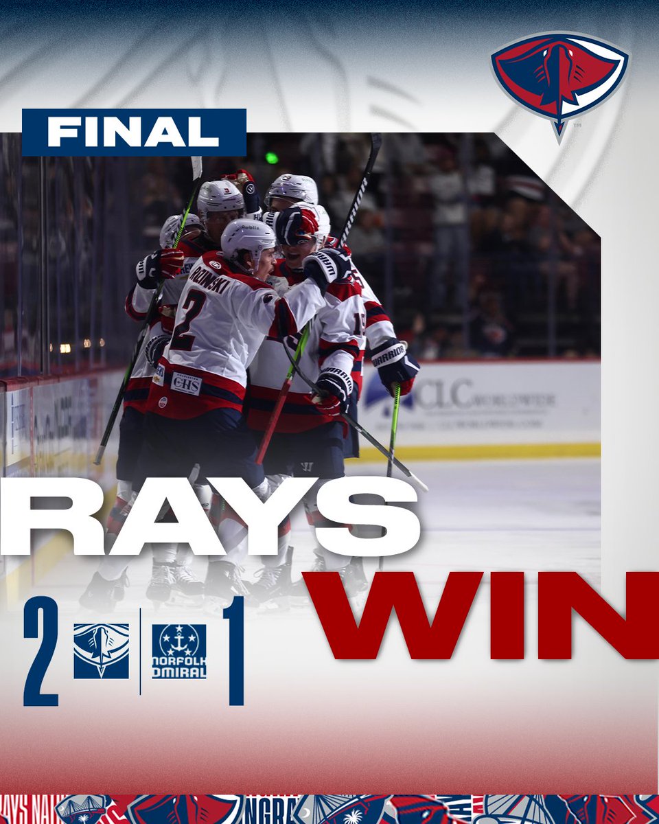 SCStingrays's tweet image. STARTING THE SEASON WITH THE W 🏆

#SCStingrays | #RaysIt