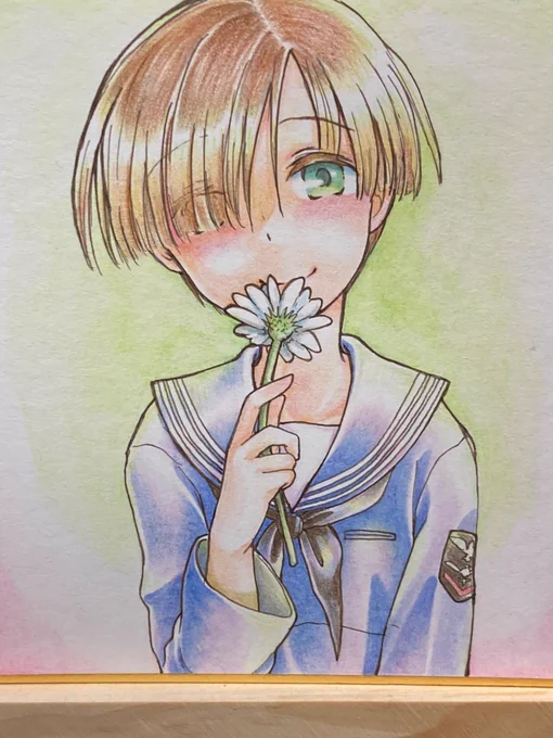 ジョーちゃん。 ミニ色紙。