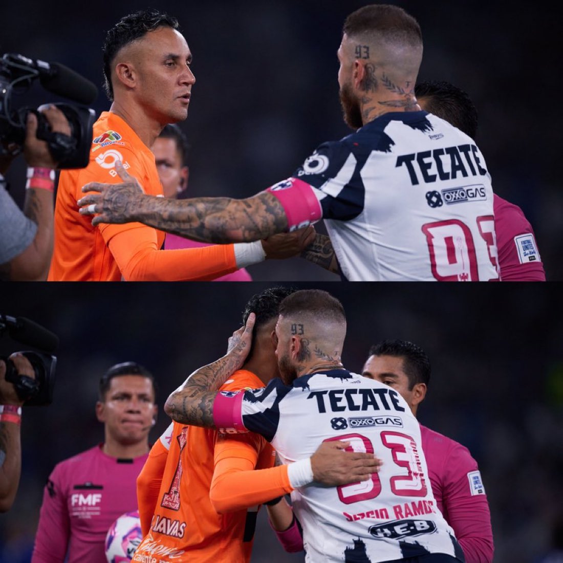 Keylor Navas y Sergio Ramos. En Monterrey.

🤍🇲🇽