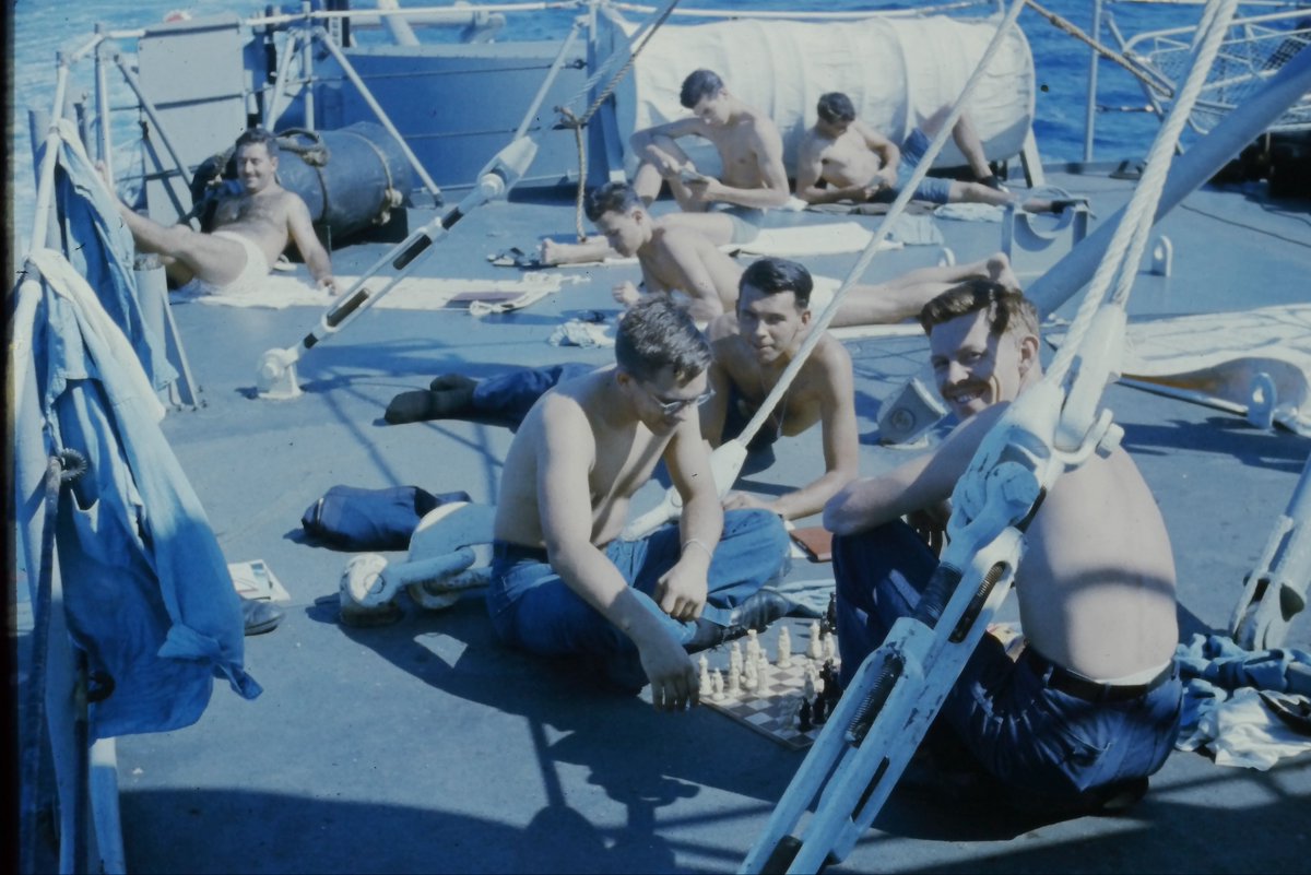 _jacobsanders_'s tweet image. I’ve started to restore some old film slides from my grandfather in the mid 1960s. It’s been so fun! Here’s a few of my favorites from the first couple hundred scans. No edits or digital restoration on these just yet. These are from his time on the Navy ship USS Goodrich.