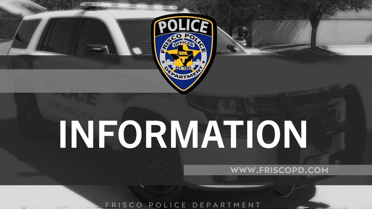 Our non-emergency phone lines are down. Please call 972-214-9083 for now. We will notify everyone when our non-emergency lines are working again. In case of an emergency, call 911 in which it is still working properly. Thank you for your patience.