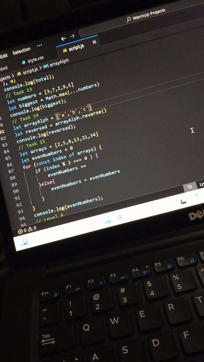 ChisomEmmanuel_'s tweet image. Here's what happened this evening:
✅ Did a short recap on some basics of JS.
✅ Solved over 20 basic problems using JS.