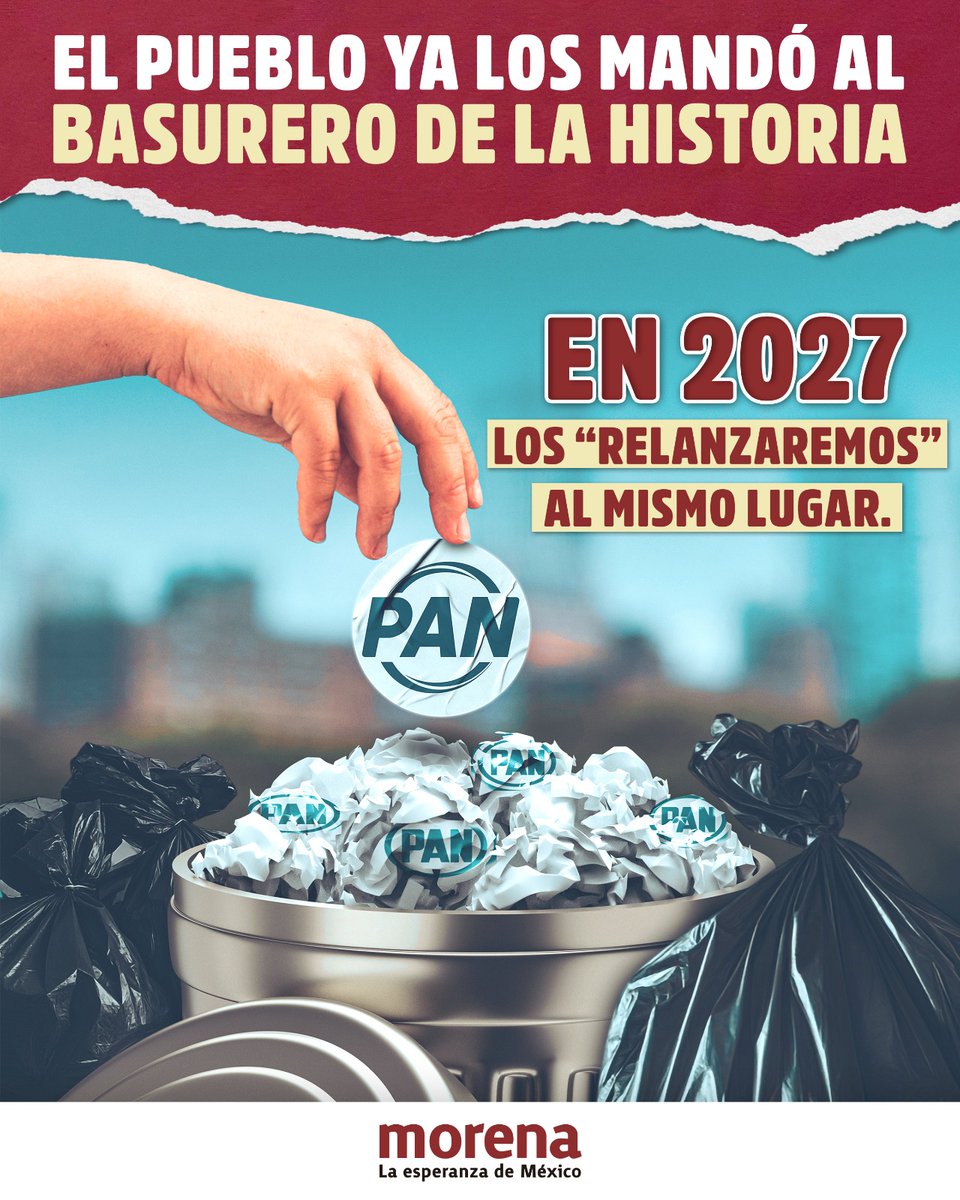 Morena tweet media
