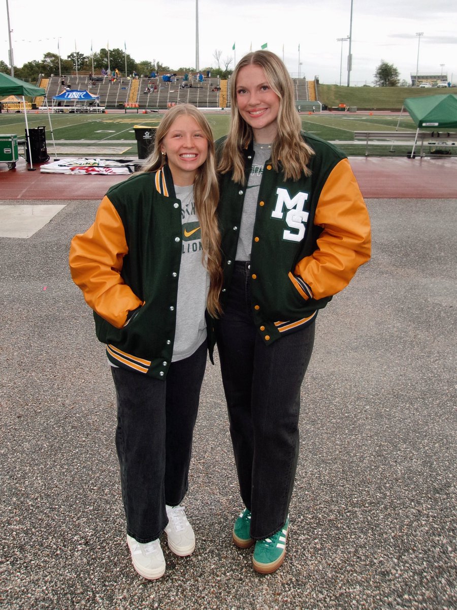 Huge congratulations to these two for EARNING their letter jackets! 🦁#lionpride