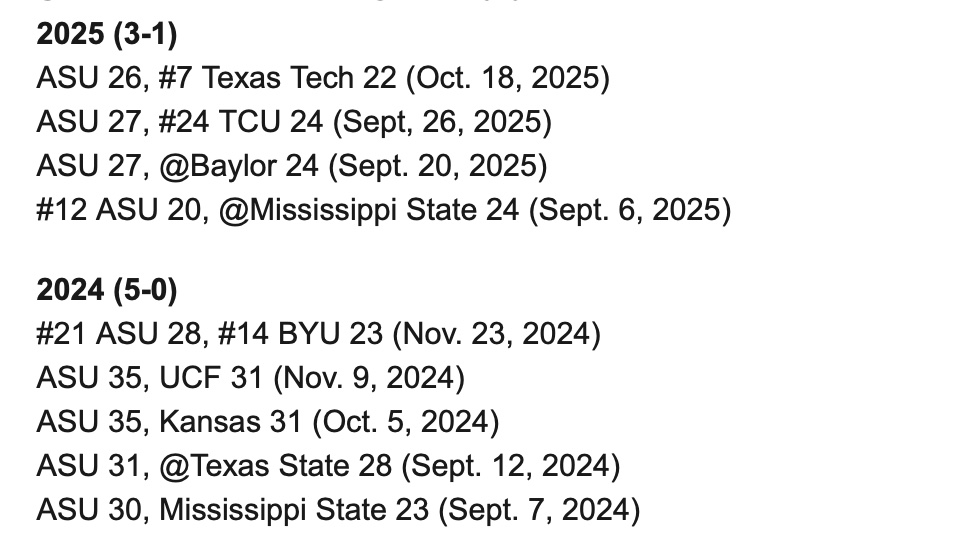Just got back to press box and have to tweet this first cuz it is wild...
Games of 7 or less past two seasons.