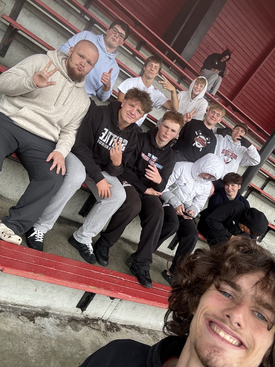 Supporting our Youth Climbers at Highclimber Stadium! 🪓🏈
